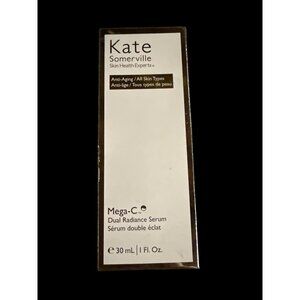 Kate Somerville Mega-C Dual Radiance Anti-Aging Serum 30 mL (1 Fl. Oz.) New